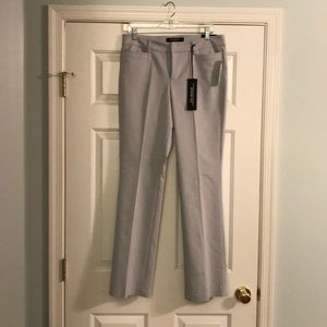 NWT light grey Liverpool Harper Bootcut pant sz 10